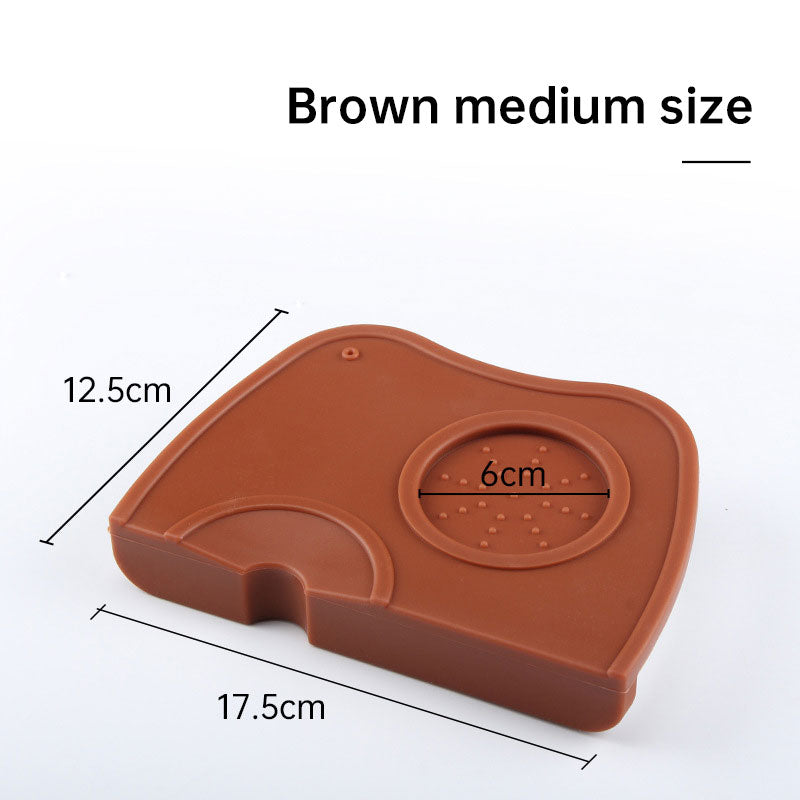 Anti-slip Silicone Coffee Press Pad - Black or Brown