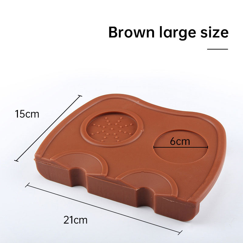 Anti-slip Silicone Coffee Press Pad - Black or Brown