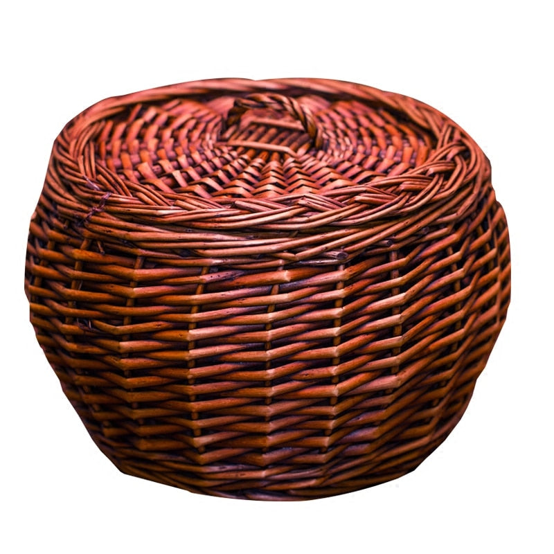 Antique Style Rattan Storage Basket/Egg Basket