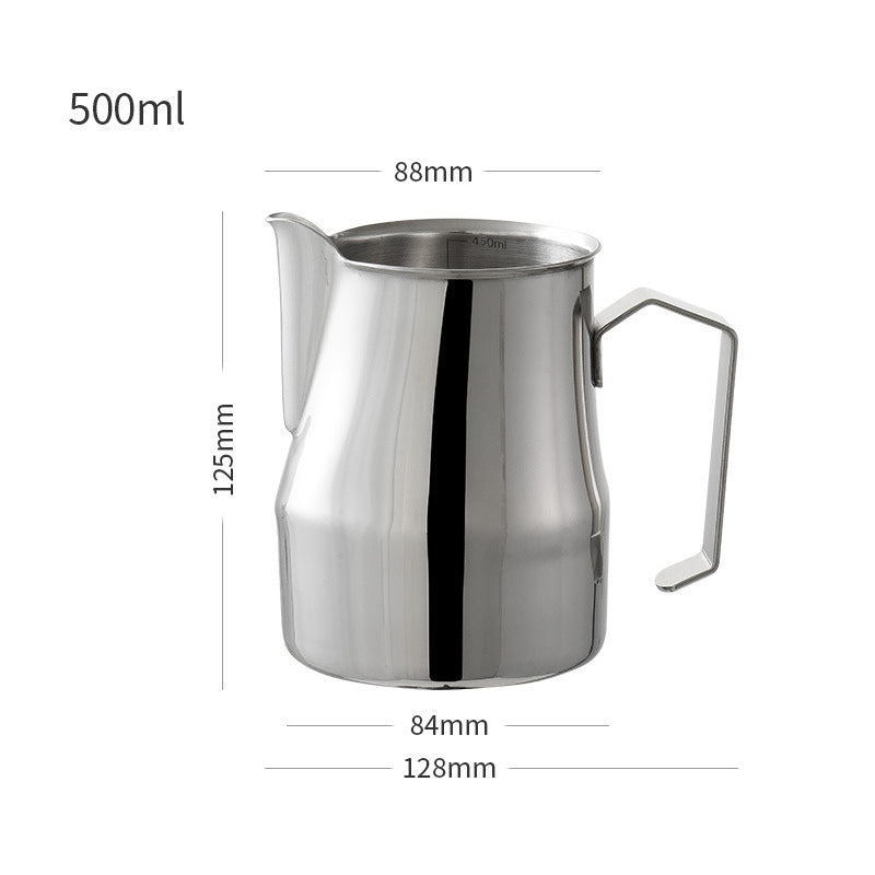 Double Scale Milk Frothing Jug - Various Sizes and Colours