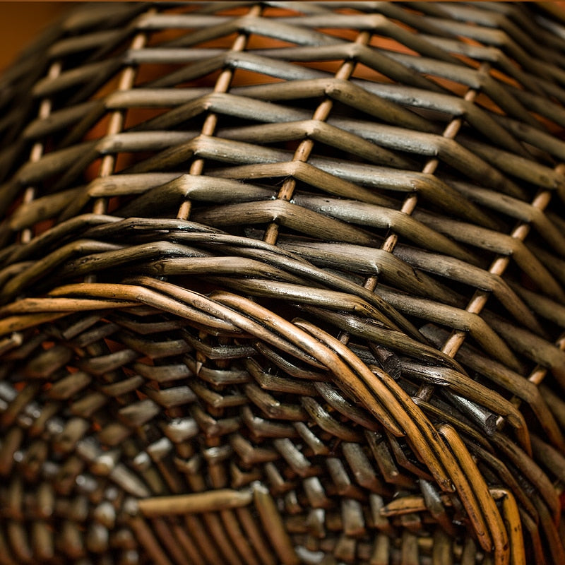 Antique Style Rattan Storage Basket/Egg Basket