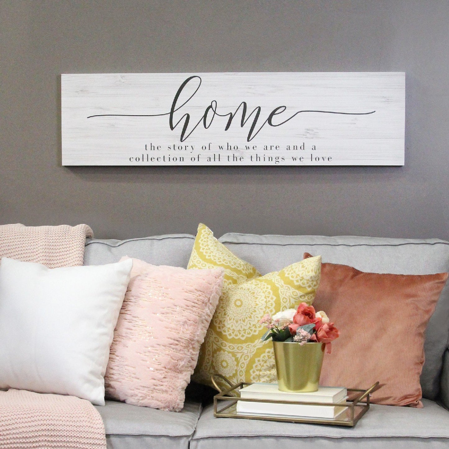 Quotations Hanging Wall Decor - Large
