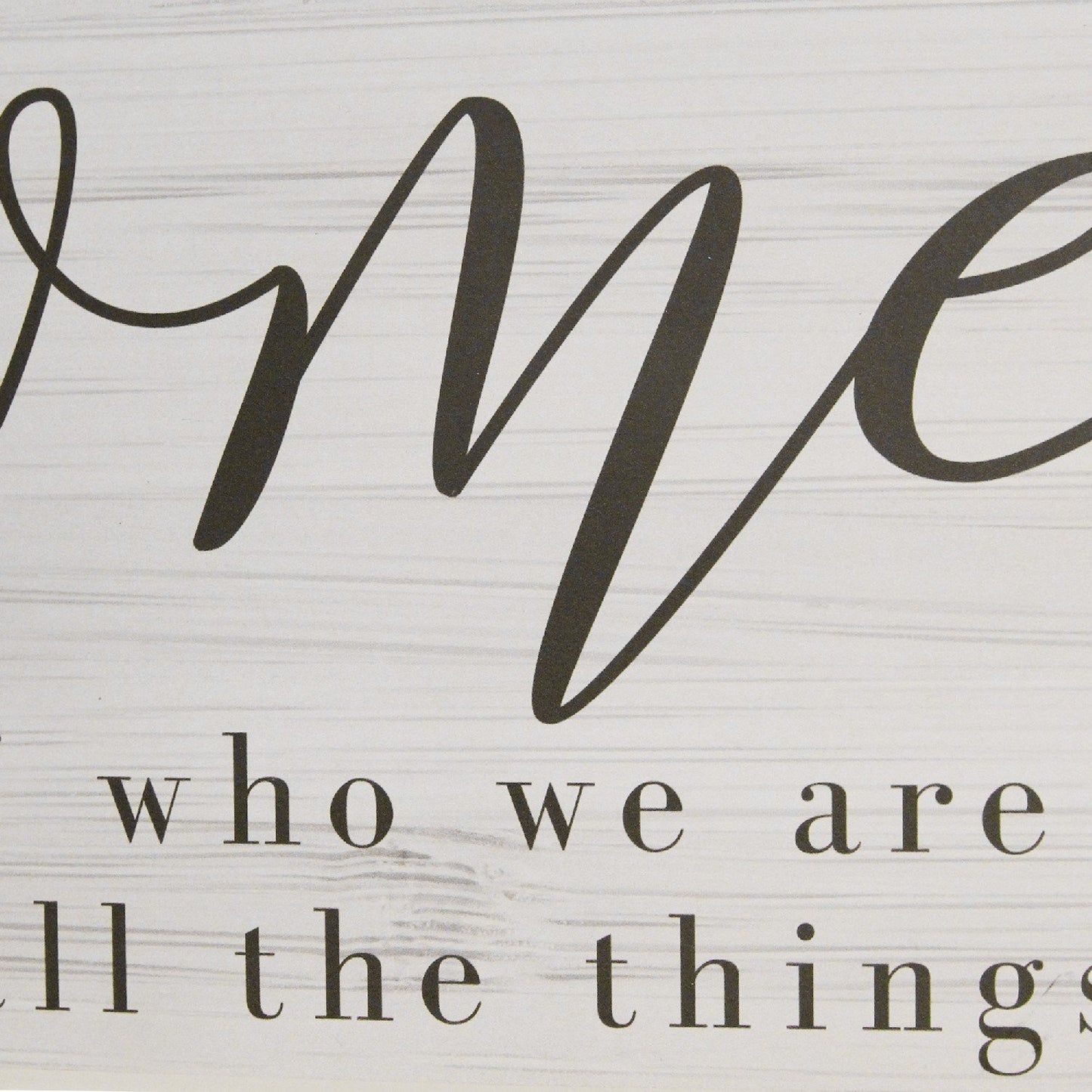 Quotations Hanging Wall Decor - Large