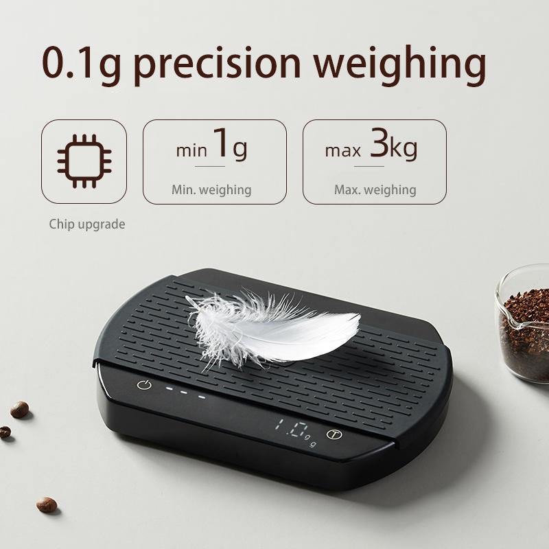 Coffee Brewing Electronic Weight and Timing Scale
