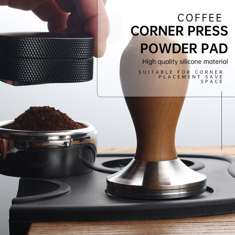 Anti-slip Silicone Coffee Press Pad - Black or Brown