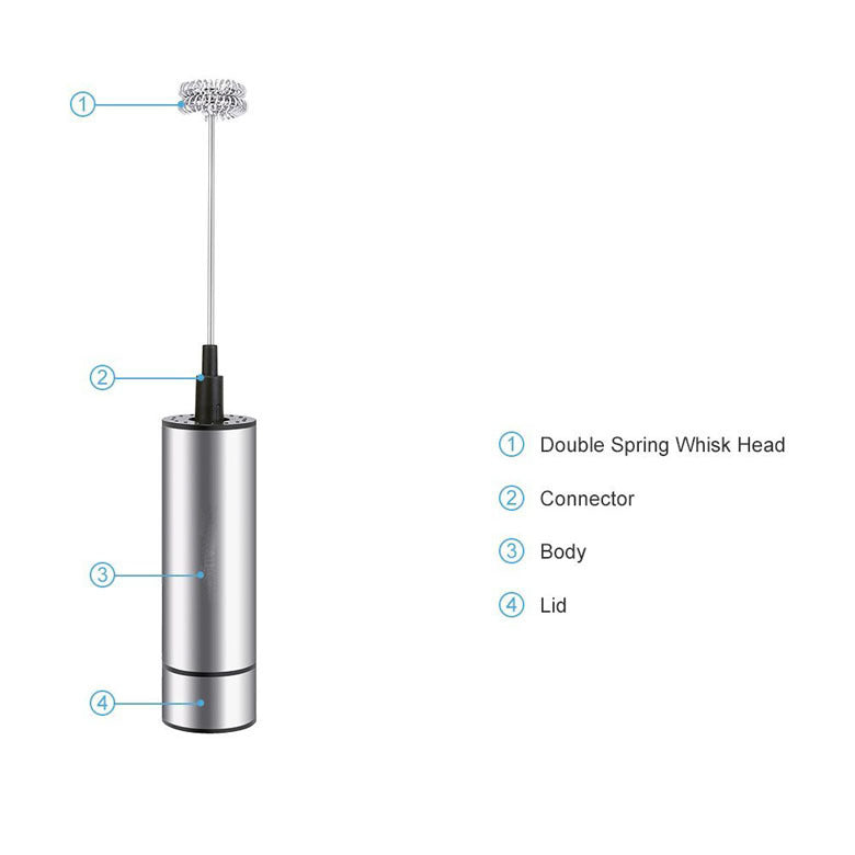 Hand-held Electric Coffee Blender Milk Frother