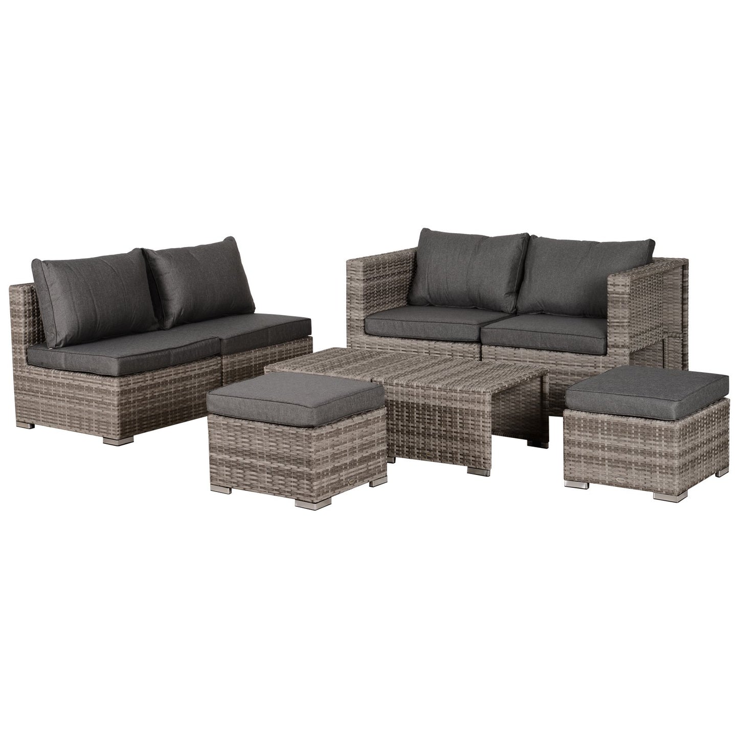 Outdoor Modular Rattan Set - All Weather