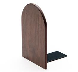 Solid Beech Wood Bookend - Square Top or Rounded - Save 25% when you order a pair