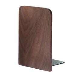 Solid Beech Wood Bookend - Square Top or Rounded - Save 25% when you order a pair