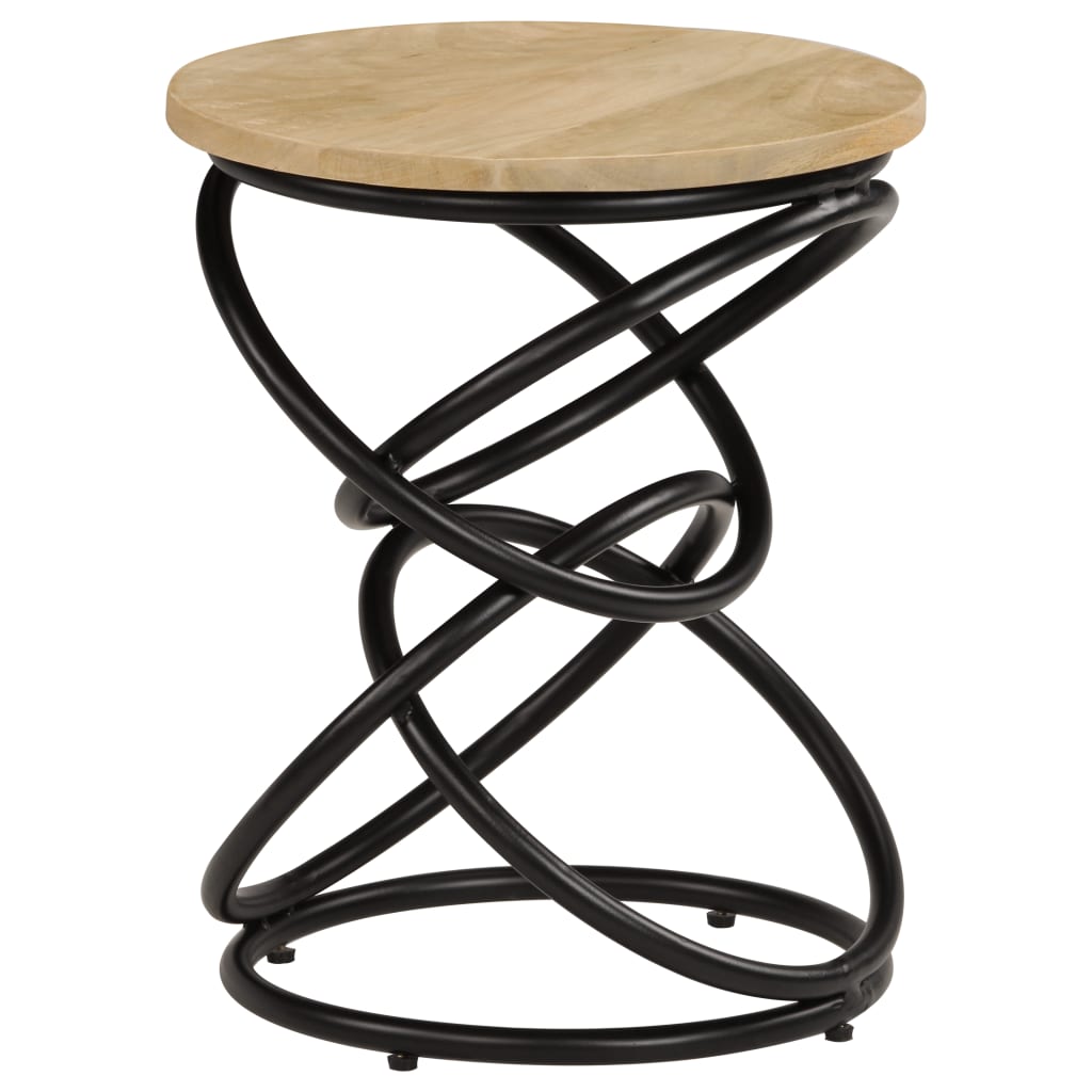 Solid Mango Wood End Table