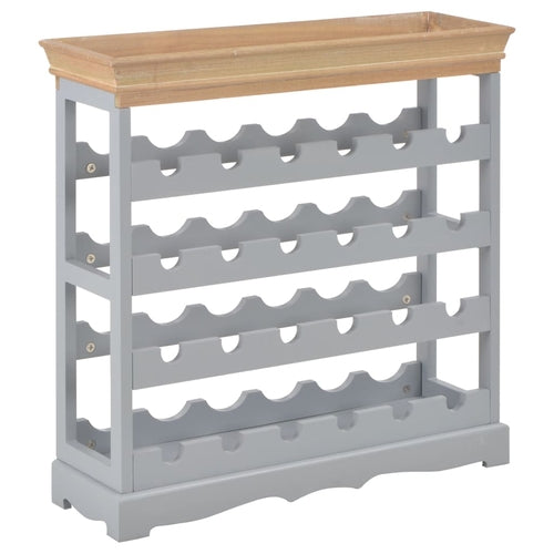 Wooden Wine Cabinet in White