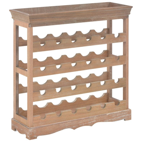 Wooden Wine Cabinet in White