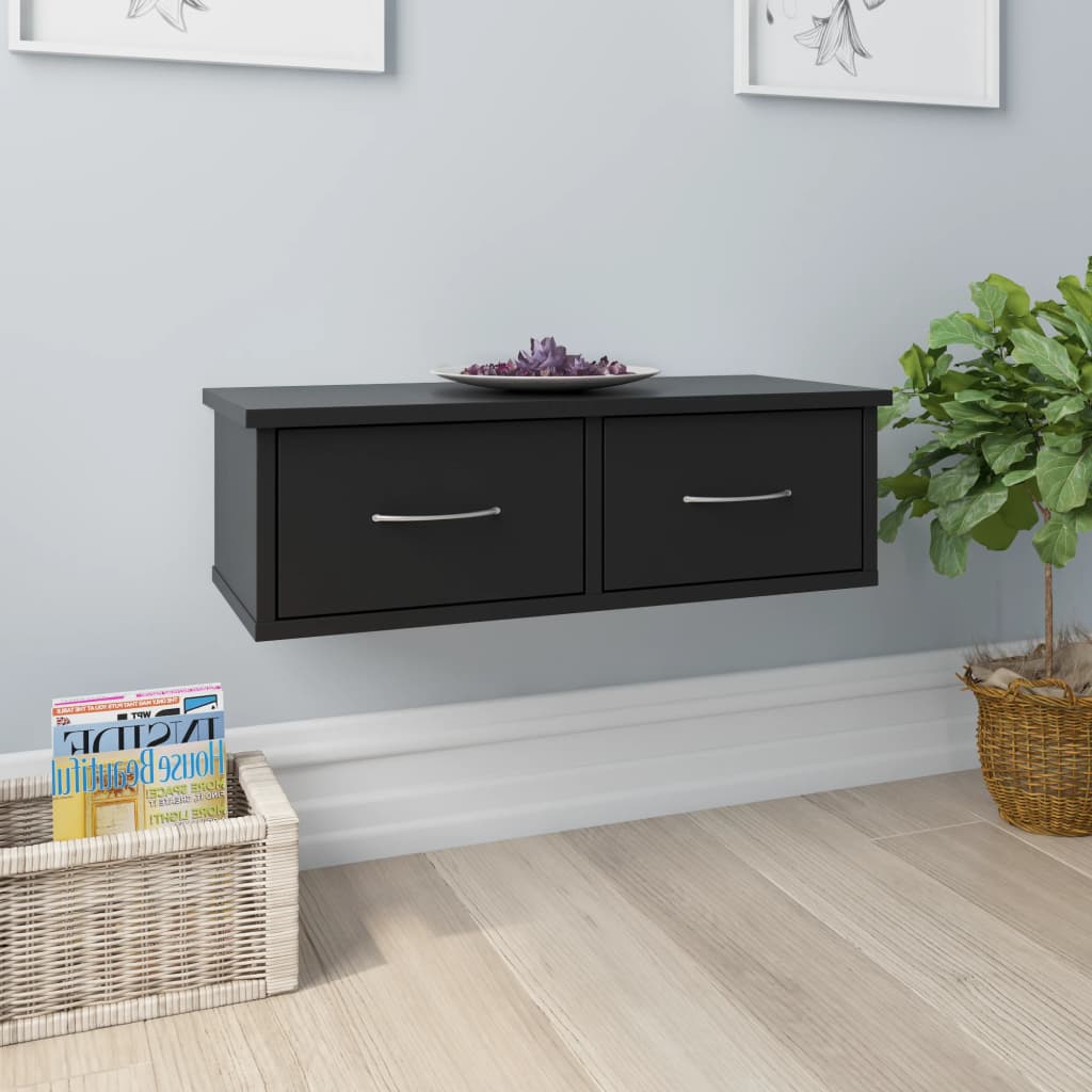 Wall-mounted Drawer Shelf - Various Colours