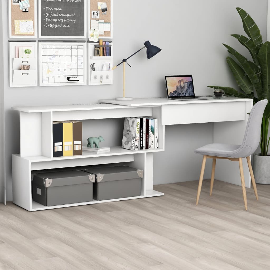 Wooden Workstation with Variable Configurations