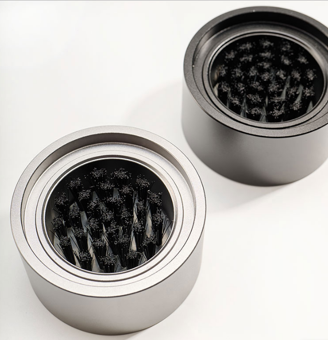 3rd Generation Aluminum Coffee Powder Pin Dispenser - Ball Bearing Design - Non-slip
