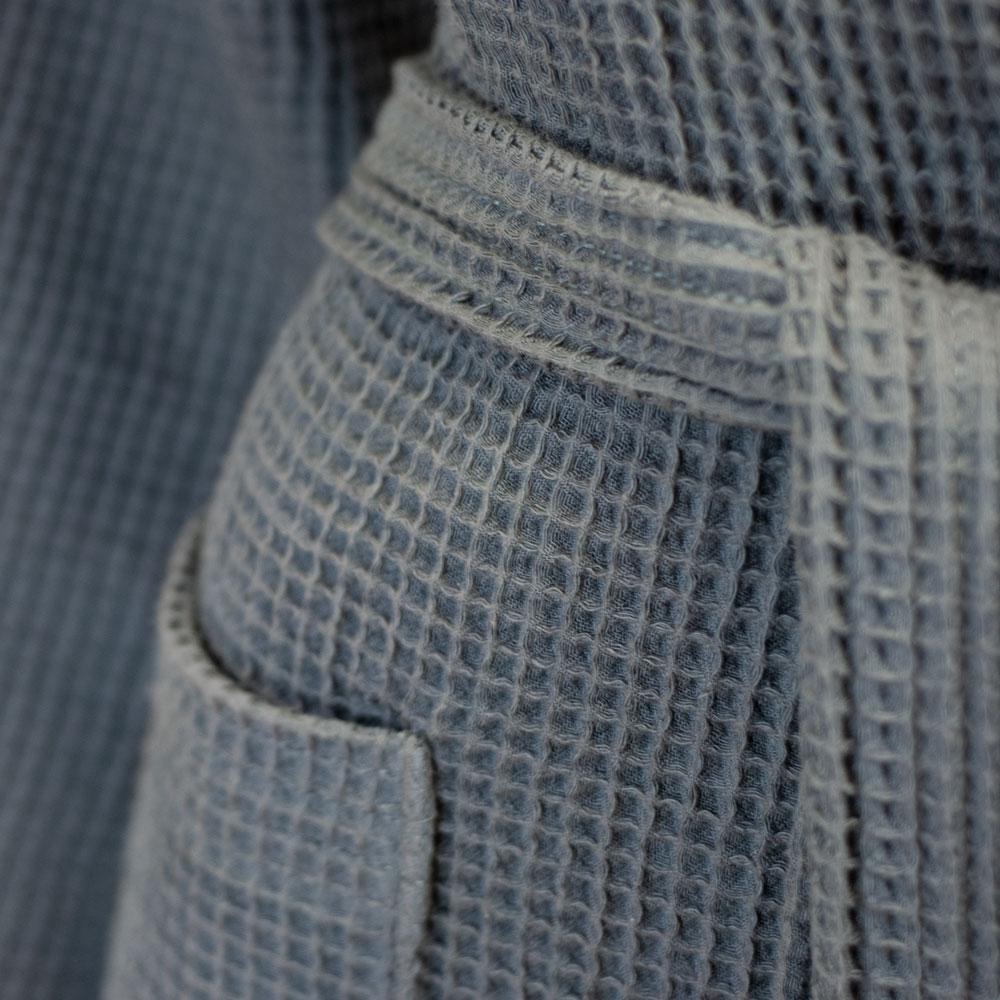 Luxurious Cotton Waffle Bathrobe - Unisex