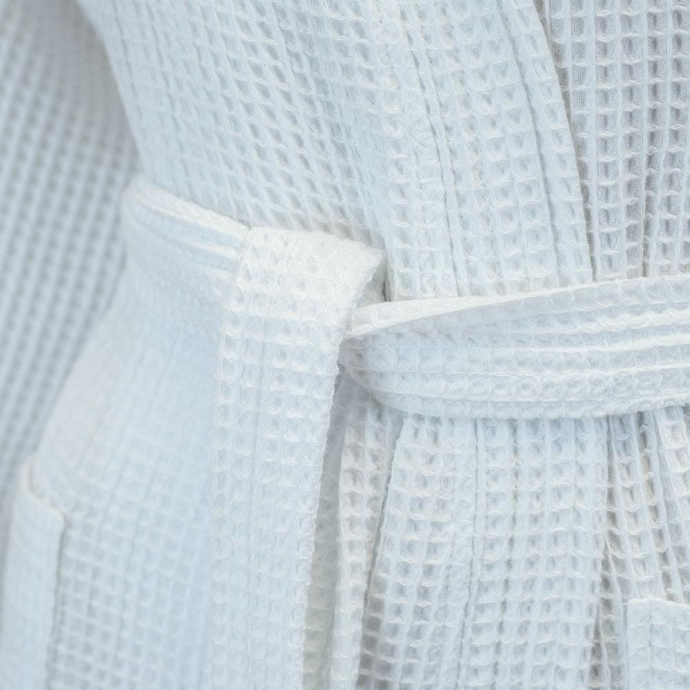 Luxurious Cotton Waffle Bathrobe - Unisex