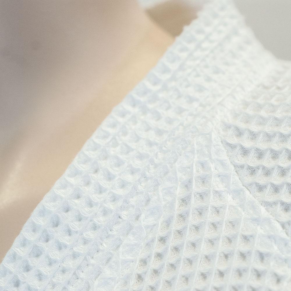 Luxurious Cotton Waffle Bathrobe - Unisex