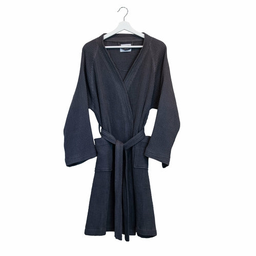 Luxurious Cotton Waffle Bathrobe - Unisex