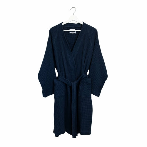 Luxurious Cotton Waffle Bathrobe - Unisex