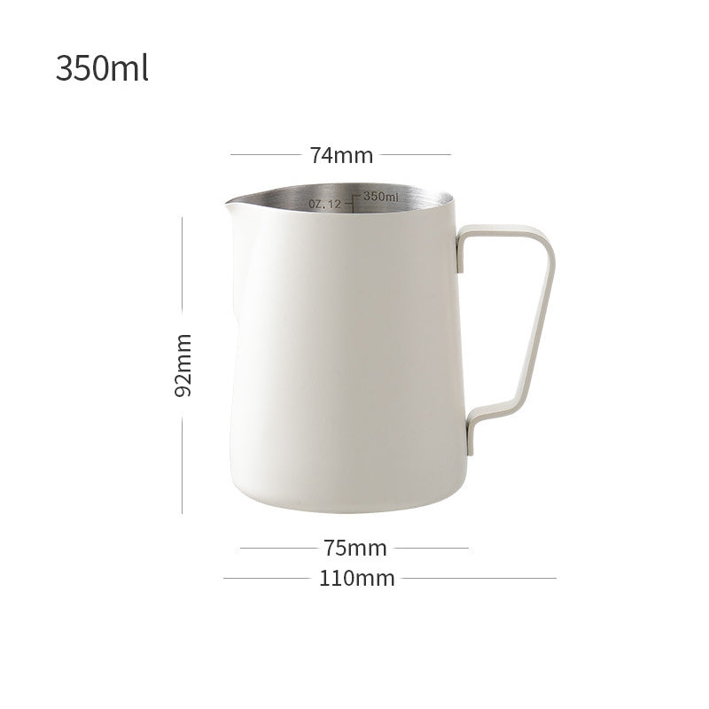 Double Scale Milk Frothing Jug - Various Sizes and Colours