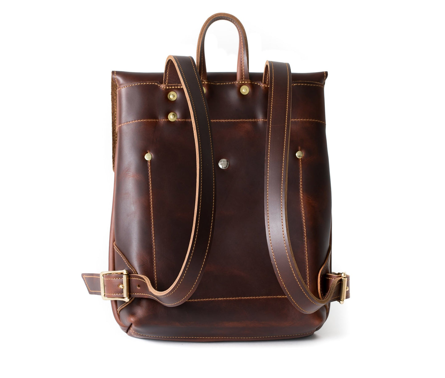 Woman's Leather Rucksack