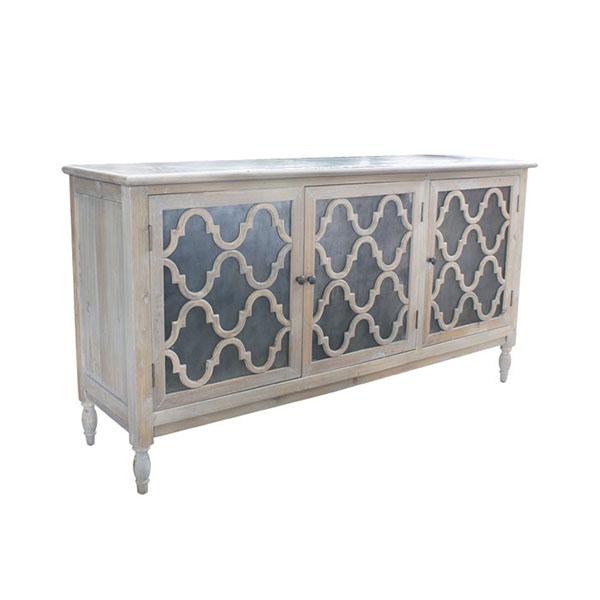 Trellis Front Sideboard in Reclaimed Timber