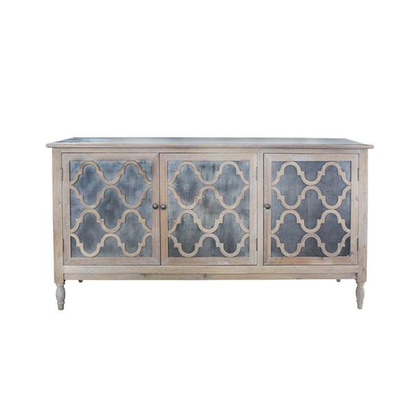 Trellis Front Sideboard in Reclaimed Timber