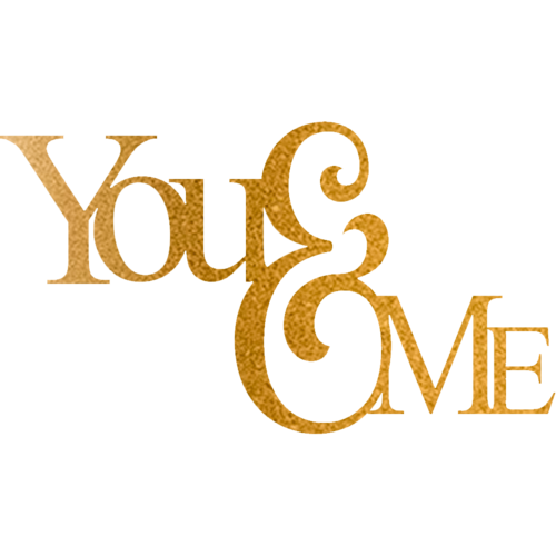 You & Me - Metal Wall Art