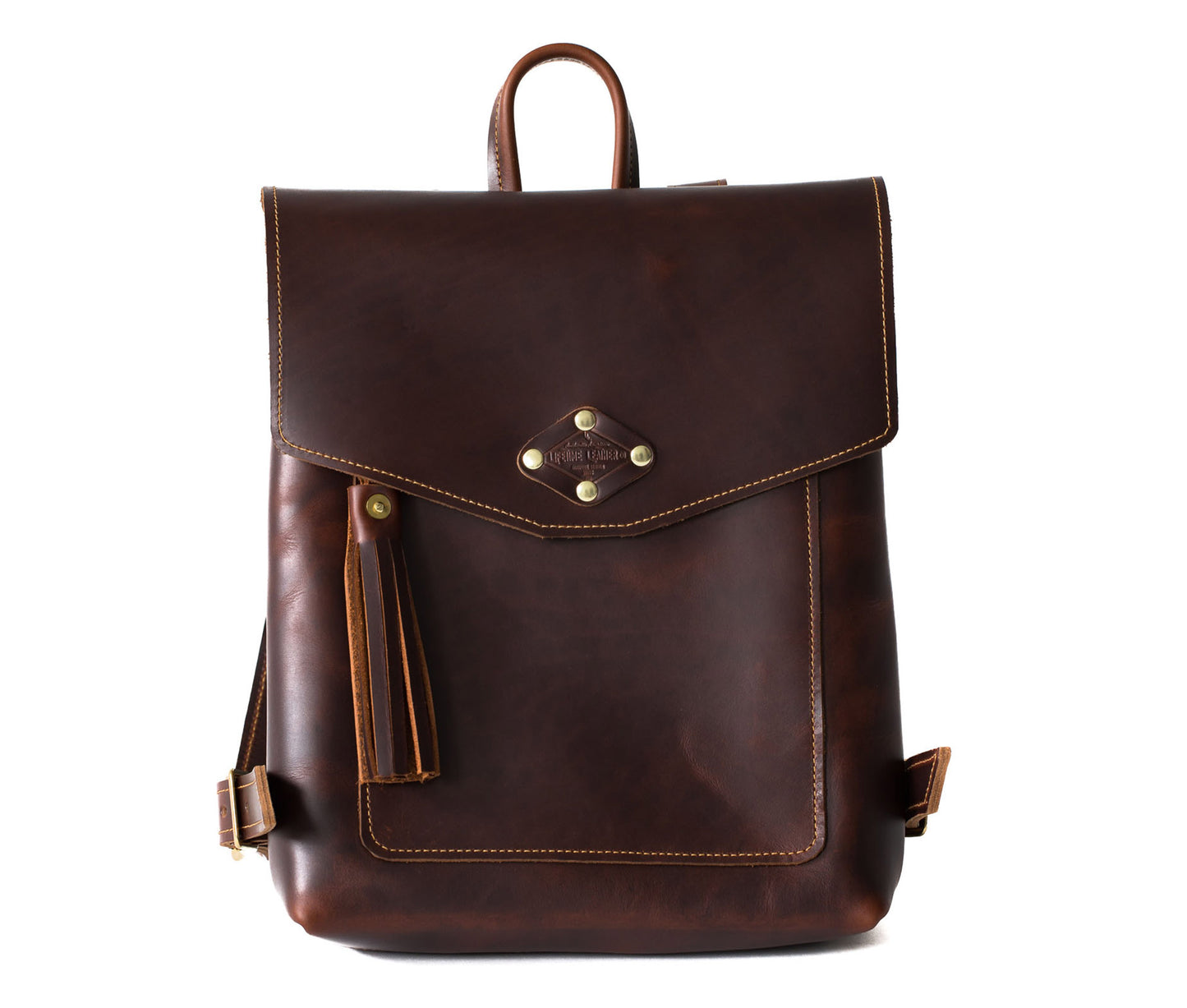 Woman's Leather Rucksack