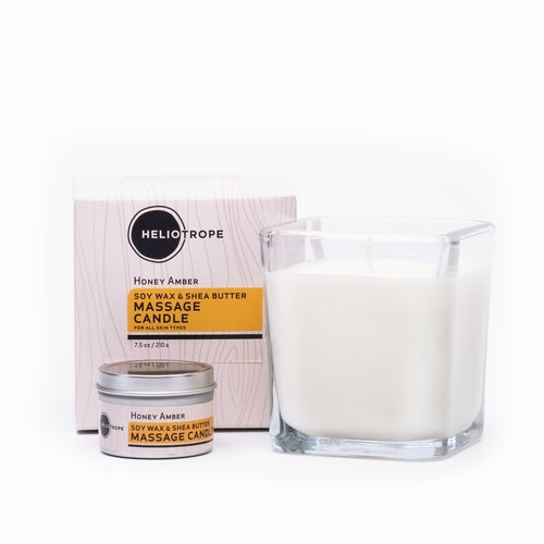 Soy Wax & Shea Butter Massage Candles - Large and Travel Size