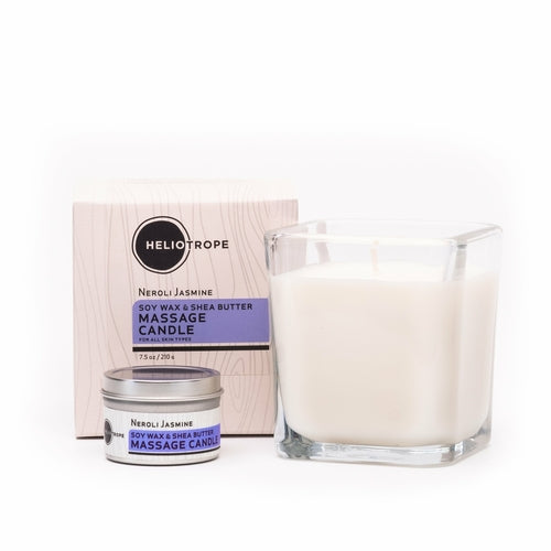 Soy Wax & Shea Butter Massage Candles - Large and Travel Size