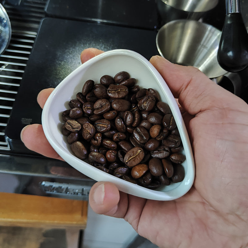 Coffee Bean Ceramic Weighing Cup