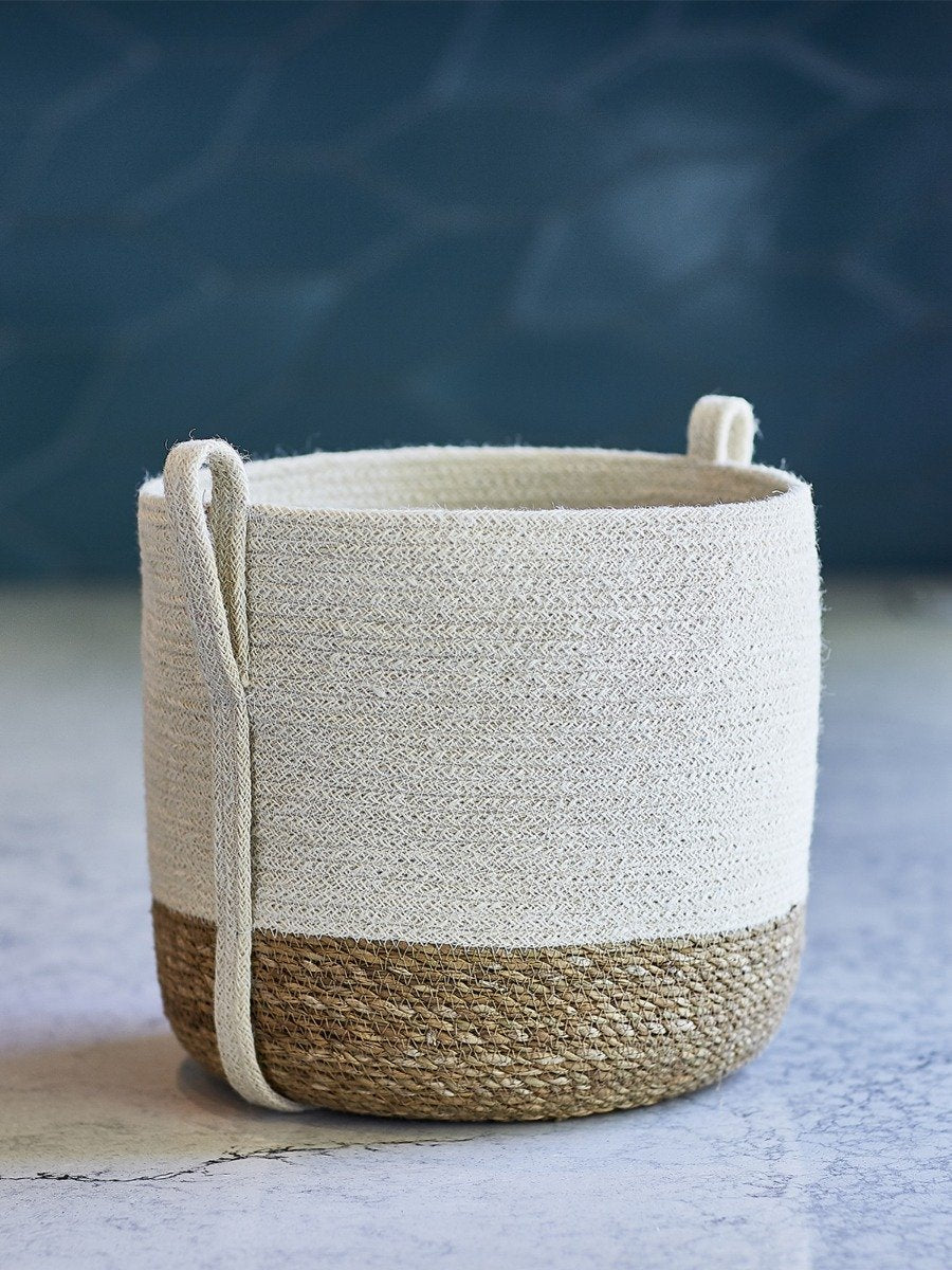 Savar Hand-made Basket with Side Handle