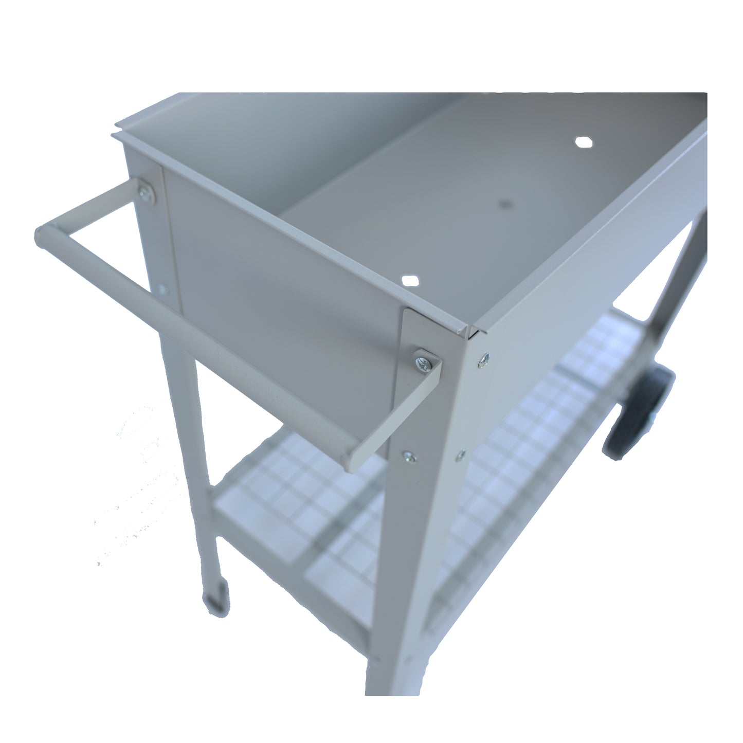 Versatile Metal Mobile Planter & Cold Drink Server- With legs and wheels