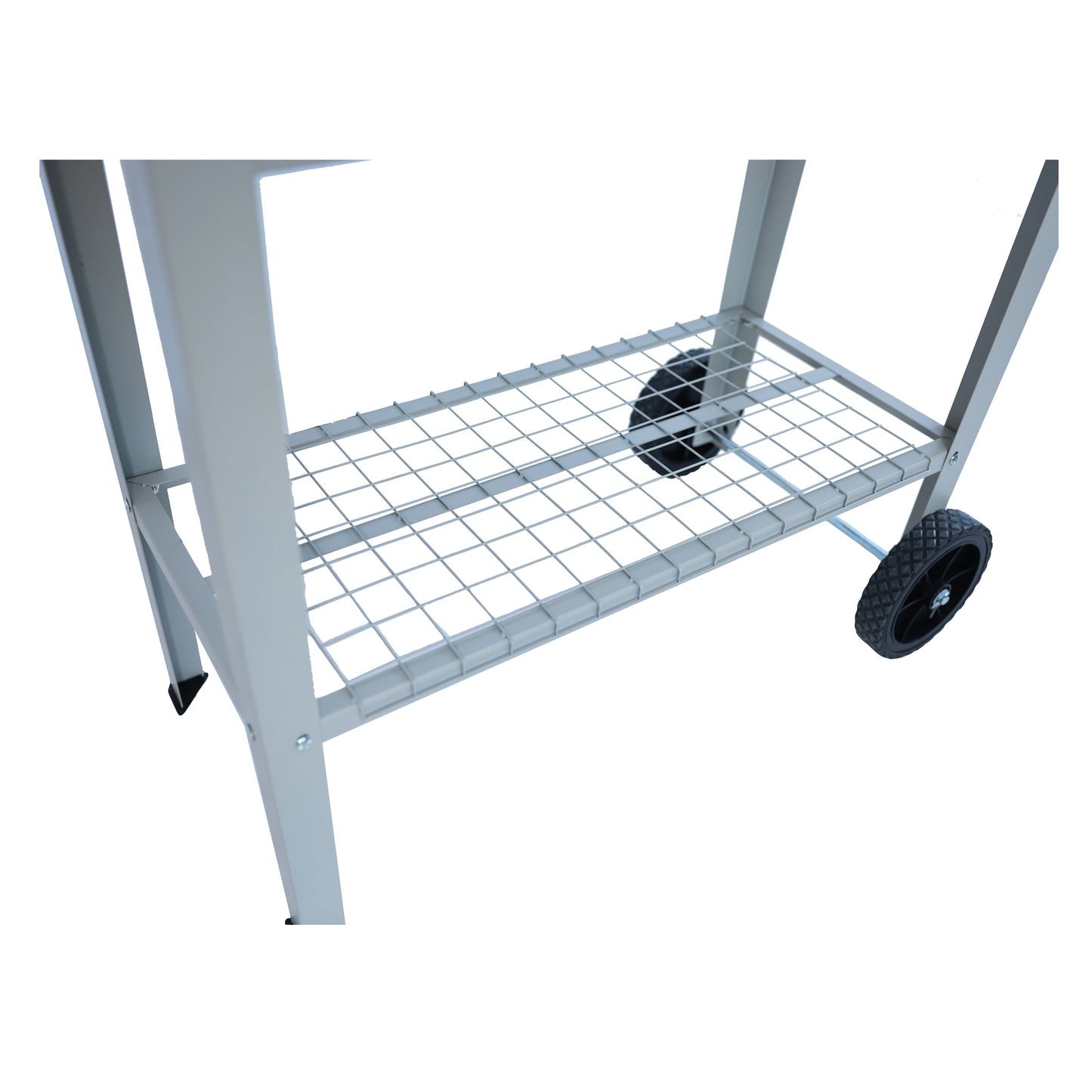 Versatile Metal Mobile Planter & Cold Drink Server- With legs and wheels