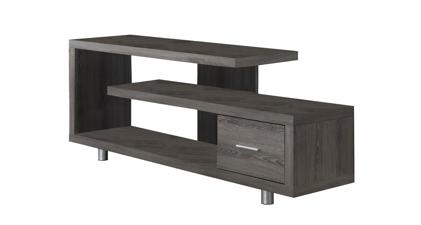 Modern TV/Display Cabinet - Black, Grey, White