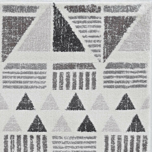 Elements Patterned Area Rug - In Ivory or Mocha