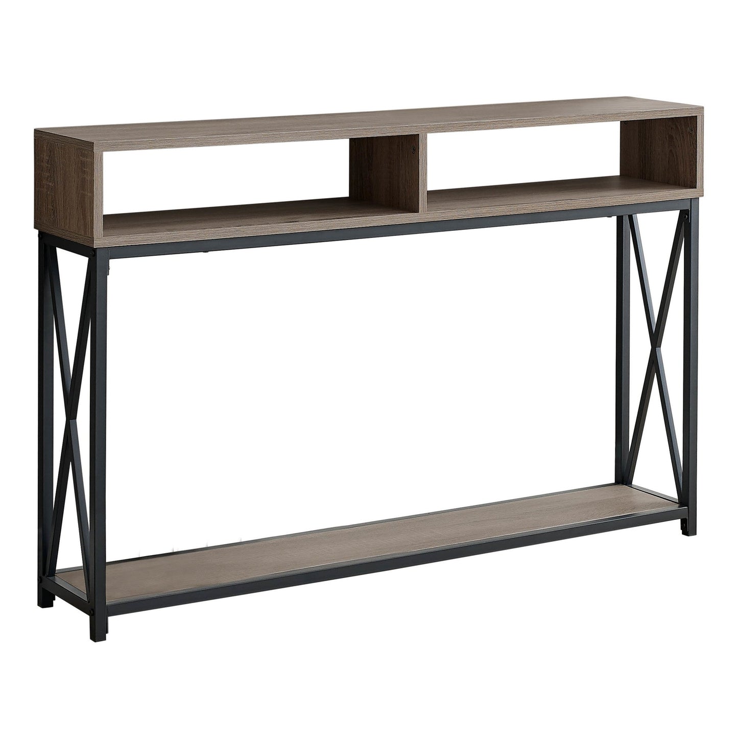 Hall Console Table with Compartments