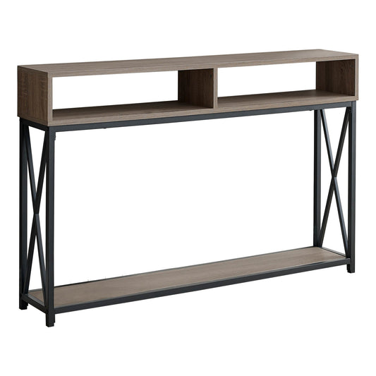 Hall Console Table with Compartments