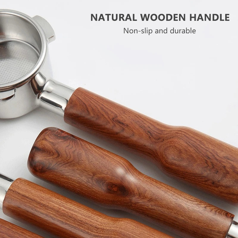 Bottomless Coffee/Espresso Handle/Portafilter - Various Sizes and Designs - Fits most popular makers