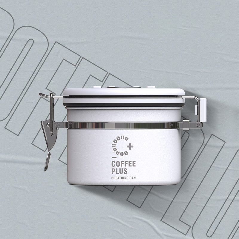 Coffee Bean Storage Container - One-Way Exhaust Valve Sealing Tank