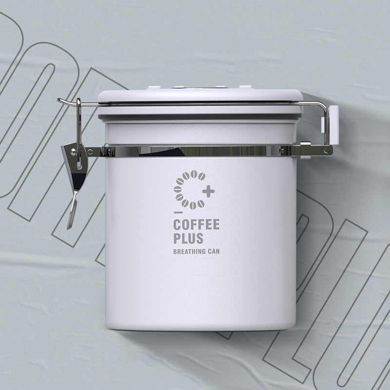 Coffee Bean Storage Container - One-Way Exhaust Valve Sealing Tank
