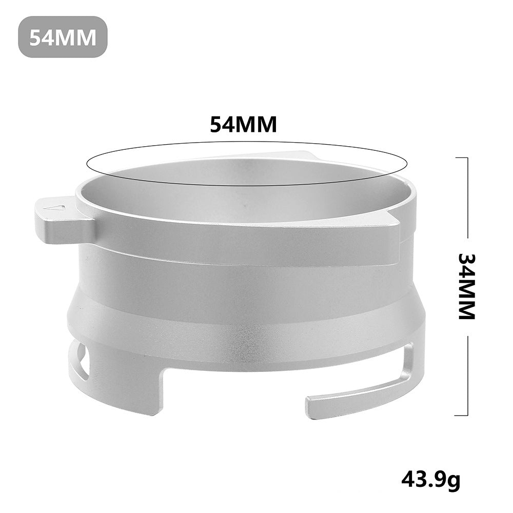 Aluminum Coffee Dosing Ring - 54mm - Silver or Black