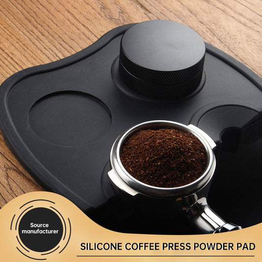 Anti-slip Silicone Coffee Press Pad - Black or Brown