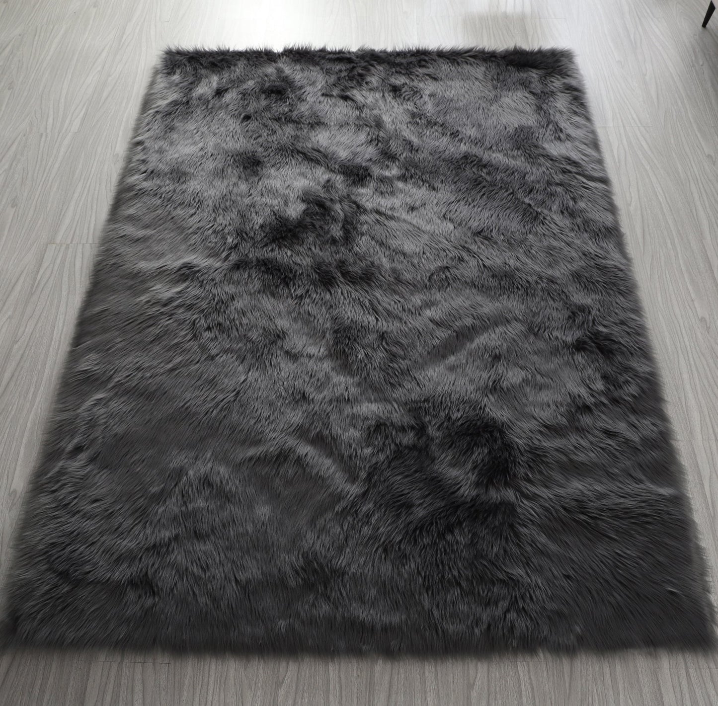 Ultra Soft Fluffy Faux Fur Area Rug - 3 Sizes