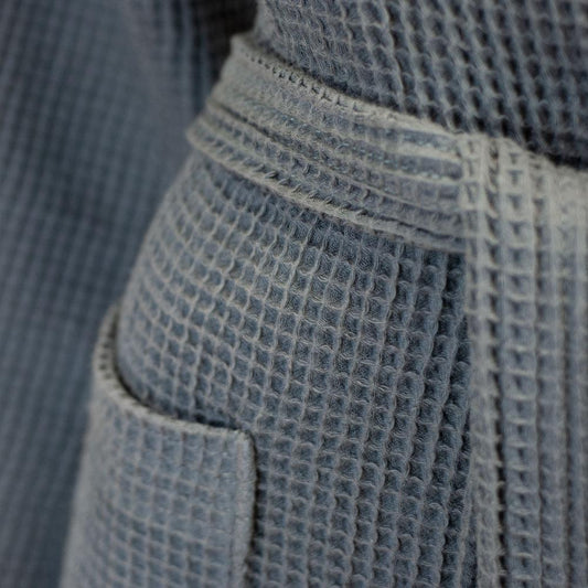 Luxurious Cotton Waffle Bathrobe - Unisex