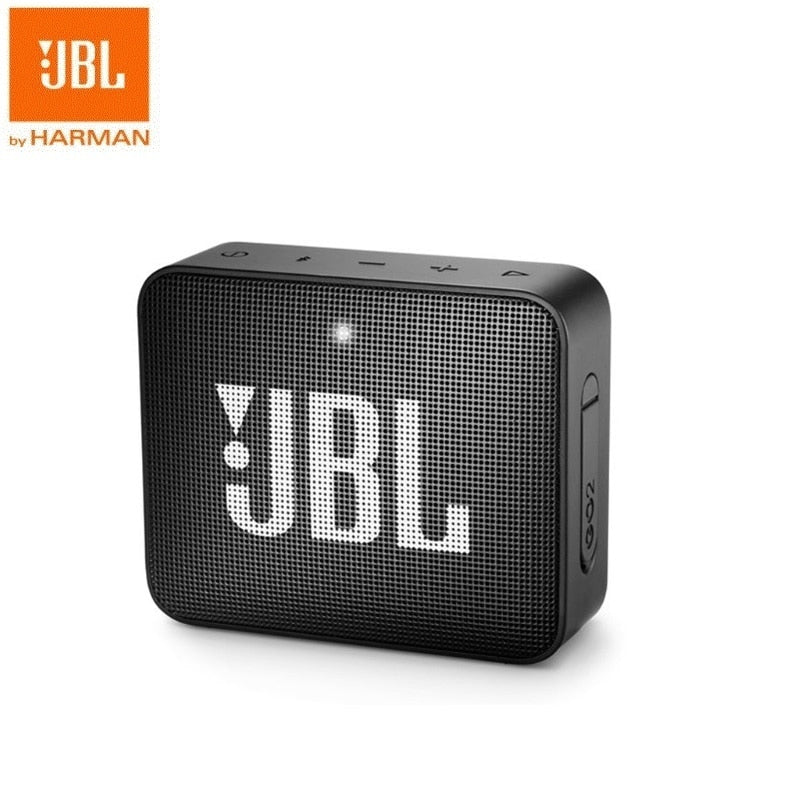 JBL Go 2 Mini Portable Waterproof Bluetooth Speaker with Subwoofer Bass Effect - IPX7 Rated