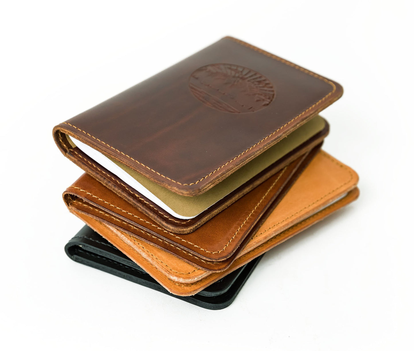 Handcrafted Leather Passport Wallet - Made in USA