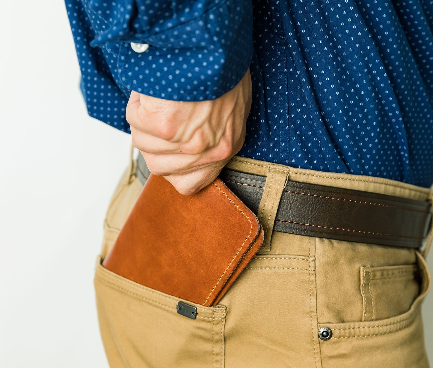 Handcrafted Leather Passport Wallet - Made in USA